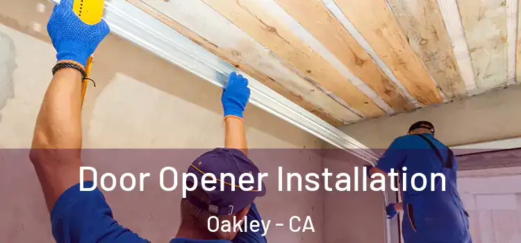  Door Opener Installation Oakley - CA
